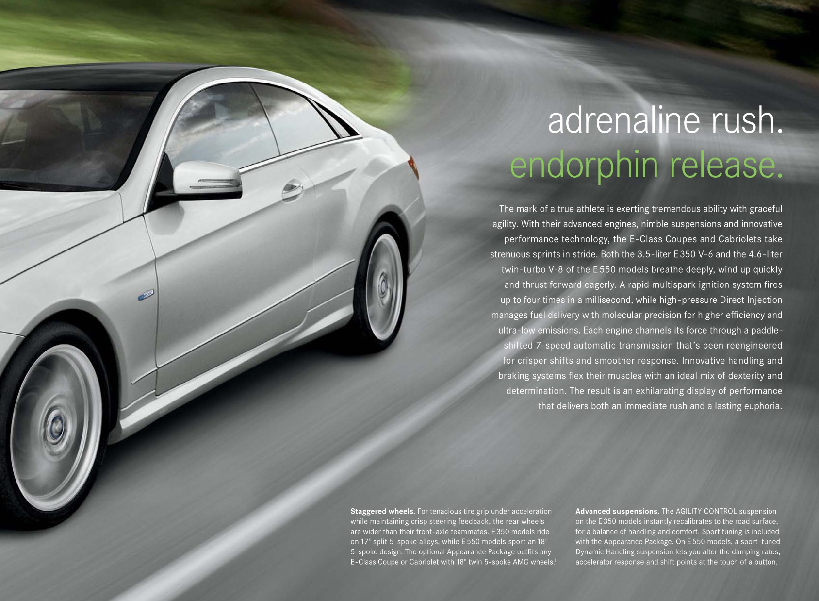 2012 Mercedes-Benz E-Class Coupe Convertible Brochure Page 8